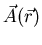 ${\vec A}({\vec r})$