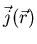 ${\vec j}({\vec r})$