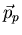 ${\vec p}_p$