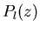 $P_l(z)$