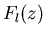 $F_l(z)$
